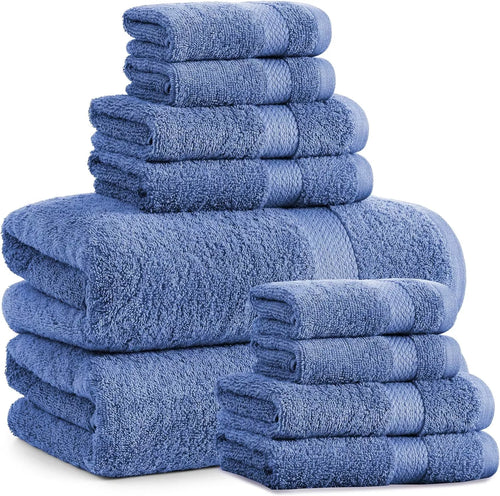 6 Piece 800GSM Towel Bale- 100% Cotton Towelsworld